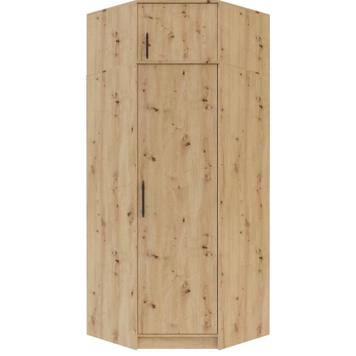 SMART Szafa narożna 4 dąb artisan 95x95 , nadstawka